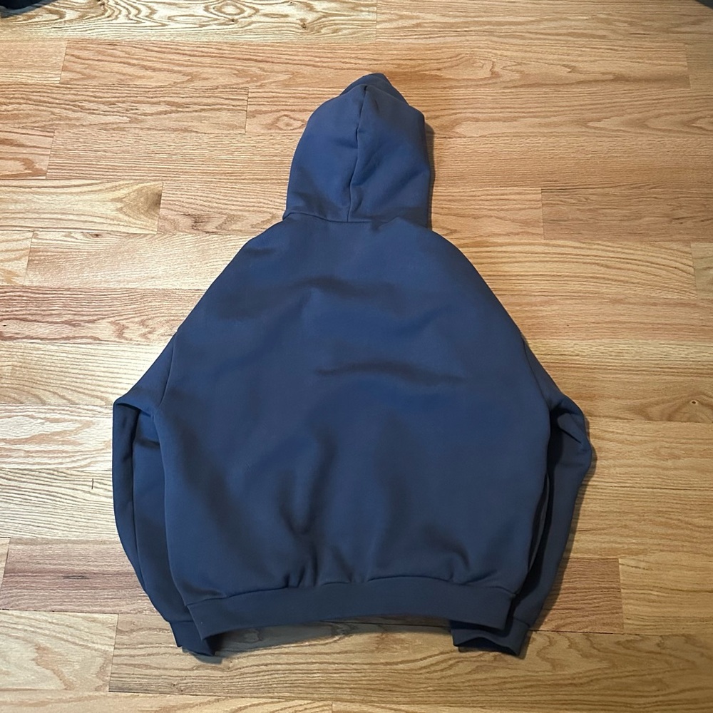 Fear of God Essentials Dark Blue Hoodie - Picture 2 of 2